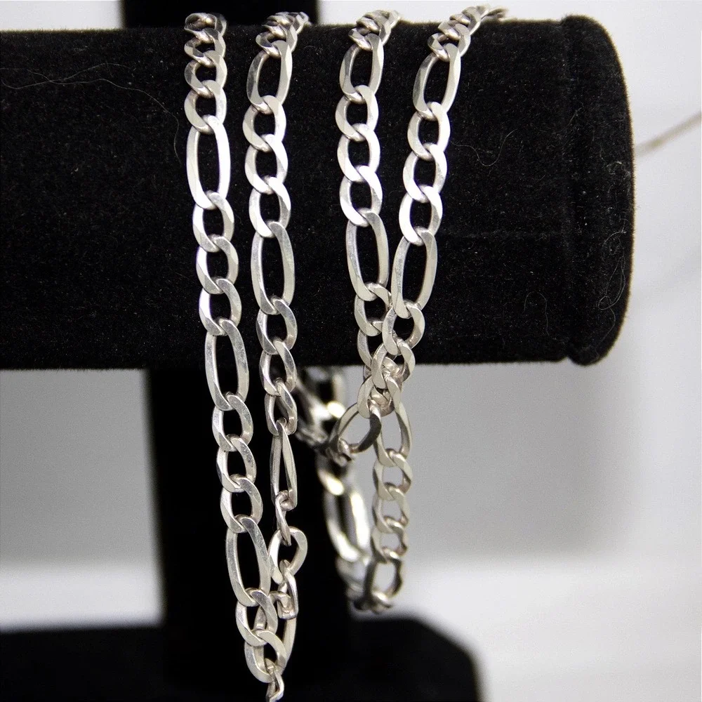Sterling silver figaro